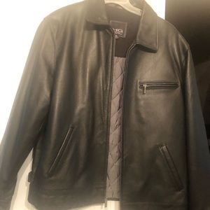 Men’s Leather Designer Jacket XL